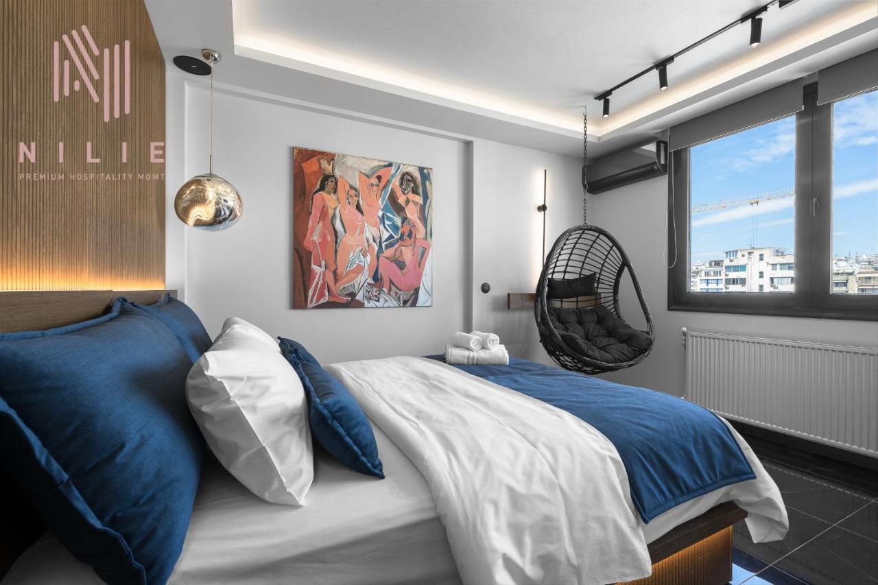 Calliope Penthouse, Nilie Hospitality Mgmt Leilighet Thessaloníki Eksteriør bilde